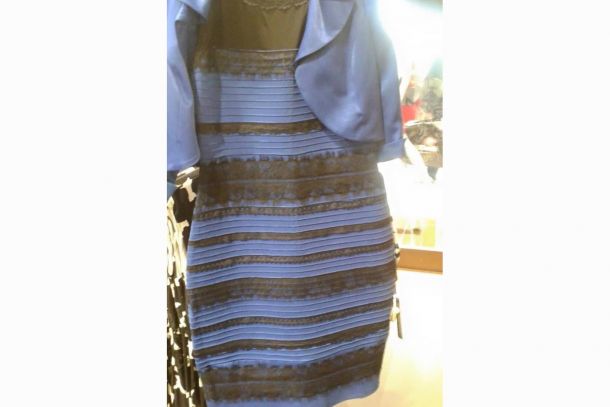 «Платье бело-золотое или сине-черное?» А теперь попробуй определить цвет этих кед! | theGirl